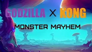 Godzilla x Kong Monster Mayhem! Stop-Motion short film