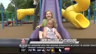 New Inclusive Playground Opens For Kids of All Abilities