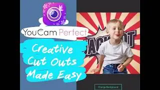 YouCam Perfect - Cutout-Funktion