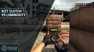 Xizt crazy clutch vs Luminosity (ESL Pro League S3 Finals)