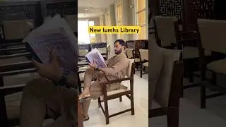 Lumhs Jamshoro me khuli New Library /#minivlog / #fyp #aesthetic #study #trending