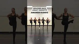 The Rockettes dance with Legacy Rockette Amanda Kloots!!