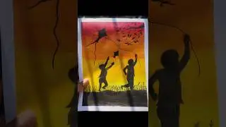 Makar Sankranti 🪁 Oil Pastel drawing 🪅❤️✨#art #shorts #youtubeshorts #ytshorts #makarsankranti