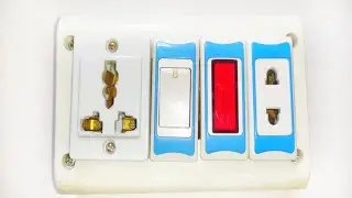 Switch And Socket Connection | Electric Wring | STARELEC | New Video 2024