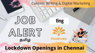 Content writing Digital Marketing|JobUpdateTamil|lockdown Jobs in Chennai|Workfromhome|FulltimeJob
