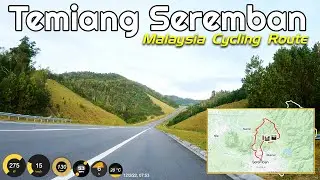 44km Temiang Lengggeng Ride - Malaysia Cycling Route
