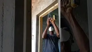 Door jamb installation how to put up door frame #house #construction