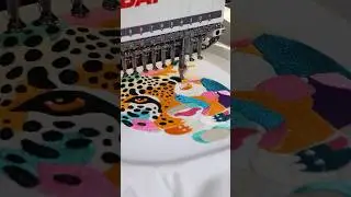 In two hours, BAi embroidery machine perfectly crafted a detailed sweatshirt design. #embroidery