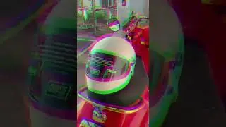 [Roeg] Chase Helmet - Vintage White & Vespa LX125