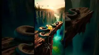 Nature Exploration Scereny | short python video #shortvideo #art #exploration #phyton #animation