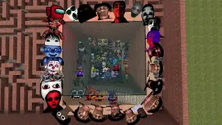 unlimited nextbot and garry s mod in big maze snpc