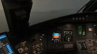 INTENSE CRJ550 LANDING Kodiak 11KTS TAILWIND & LOW VISIBILITY | MSFS2020 | VATSIM ATC |TWITCHSTREAM