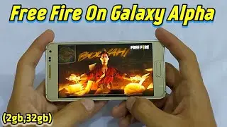 Samsung Galaxy Alpha Free Fire Gameplay !