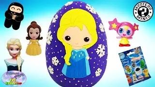 DISNEY FROZEN ELSA Giant Play Doh Surprise Egg Funko Ninja Town - SETC