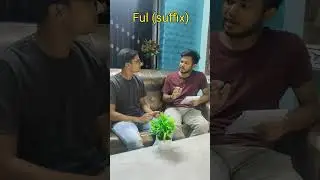 Exploring Full vs Ful differences #suffix #adjectives #vs