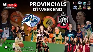 Halifax West vs. Armbrae Osprey's High school Girls Provincials 4pm