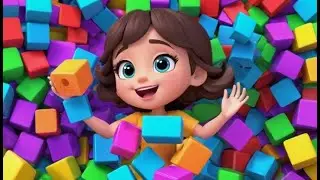 Lala Lamb Plays with Blocks | Fun Building Song for Kids | Toddler Learning Rhyme with Toys
