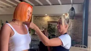 Tangerine Dreams - 5th element hair