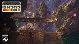 Chasm's Call | Destructive Creator | blender #render #challenge