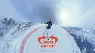 Bruno Kernen 360 Grad Kamerafahrt - Ski World Cup Finals 2016 - St. Moritz