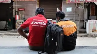 Gig workers Strike disrupts online delivery (Zomato, swiggy, zepto) 