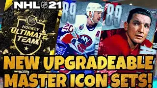 NHL 21 HUT NEW UPGRADEABLE MASTER ICON SETS! / 89 OVERALL RAY FERRARO & 89 ABEL!
