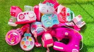 2:48 Minutes Satisfying Unboxing Hello Kitty Tiny Barbie Doll Makeup Set | ASMR | Cute Mini Toys