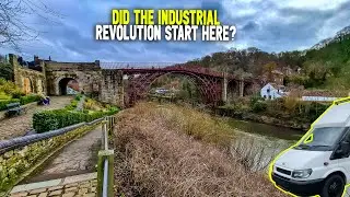 The BIRTHPLACE of the INDUSTRIAL REVOLUTION | IRONBRIDGE | SHROPSHIRE | UK #vanlife