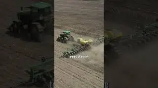 Here's the first step to planting corn. 🌽