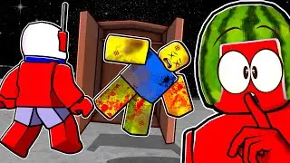 HIDE THE BODY On the MOON In Roblox