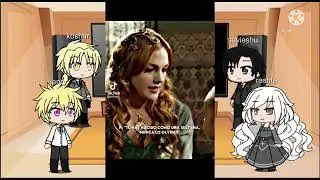 los personajes de la emperatriz divorciada reacciona a navier es la sultana hurrem