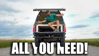 My Simple and Cheap DIY Truck Camper Setup (No Fancy Build)