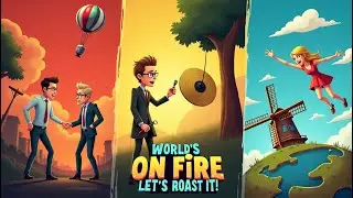 Global Roast Roundup:- US-China Talks, Taylor Swift, Dutch Drama & G7 Chaos! #roast #news #trending