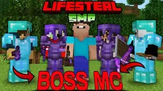 BOSS MC || MINECRAFT NEW PUBLIC LIFESTEAL SMP || FIRE MC BASED LIKE SERVER 🎉👏