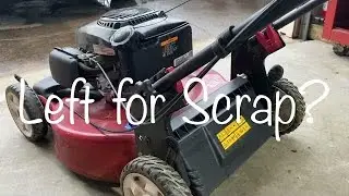 2012 Toro (20370) left for scrap | Kohler Engine, broken muffler bolt