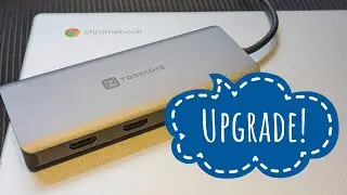 Must Have Chromebook and Laptop Accessory (TobenONE UDS037 USB C Hub)