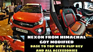 NEXON FROM HIMACHAL GOT MODIFIED BASE TO TOP WITH ALL ACCESSORIES WITH PRICES 💯