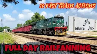 Dabheji Railfanning Vlog|Full Day Railfanning | 05 October 2025| Pakistan Railways
