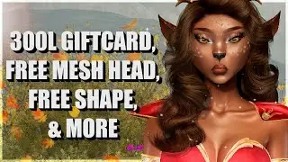 LELUTKA SALE, 300L FREE GIFT CARD,  FREE MESH HAIR, & MORE | SECONDLIFE