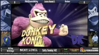 SS142 [Wii U] - PBLK|SpooksMcDog (R.O.B.) vs Rindour (Donkey Kong) - Losers Round 2