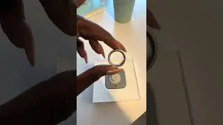 Unboxing the Oura Ring 4! Excited to try this new wearable! #oura