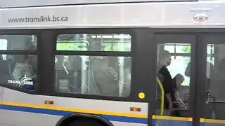 Vancouver Translink - V9487 engine start at Joyce Station, Bay 4 (Part 2)
