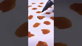Draw Leopard Print 🐆 | #shorts #viral #trending #youtubeshorts #youtube #beekeenkidsart