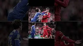 Conor Bradley Chilling Well in front of Ben Chilwell #football #carabaocup #liverpool