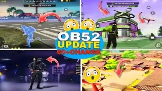 OB52 update free fire😨 New Peak🔥 free fire 