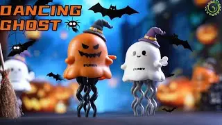 Funny Dancing Ghost Halloween Wind Up Clockwork Toys 🎃🎃👻🧙🔮