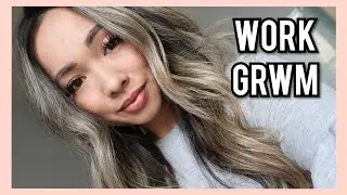 Everyday Glowing Work Makeup + Beachy Waves Hair Routine