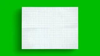 paper Green Screen -|| Green screen template transition background copyright free