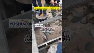 tire crushing and separating line for sale  #machine  #sustainablesolutions