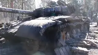 Tanque T-64BV capturado - Ucrania 2022